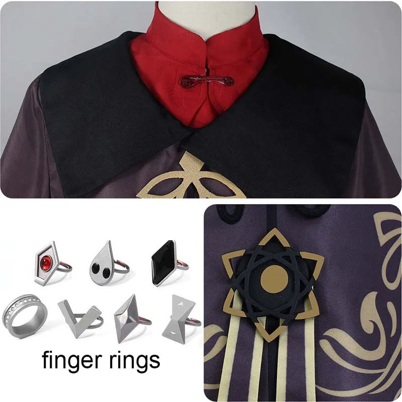 Hu Tao Cosplay Outfit – Ghostly Glam for Genshin Impact Queens