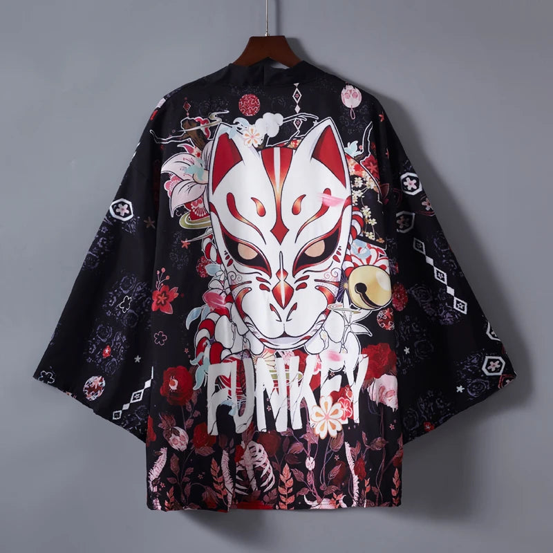Traditional Japanese Yukata Kimono – Elegant Anime-Inspired Style for Cosplay & Beach Days