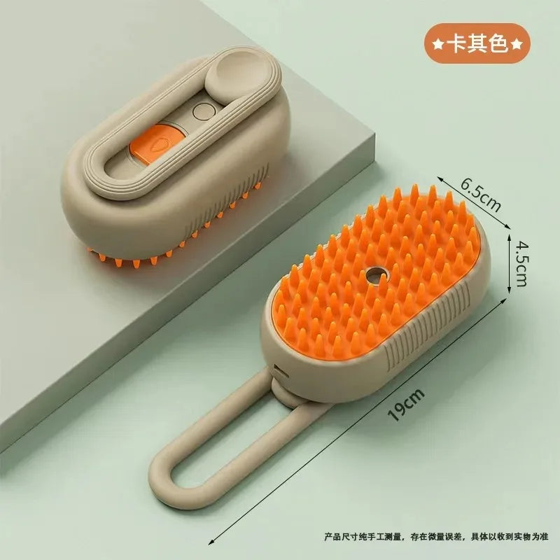 Grooming Brush 3 in 1 Electric Sprays Massage Combs for your purry cat!