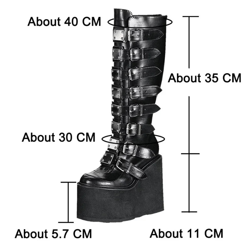 Knee-High Knight Cosplay Boots – Heroic Anime Energy