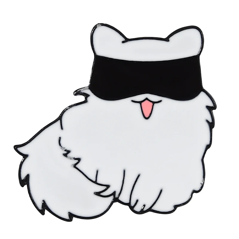 Gojo Meowtoru: Cursed Cuteness Pin