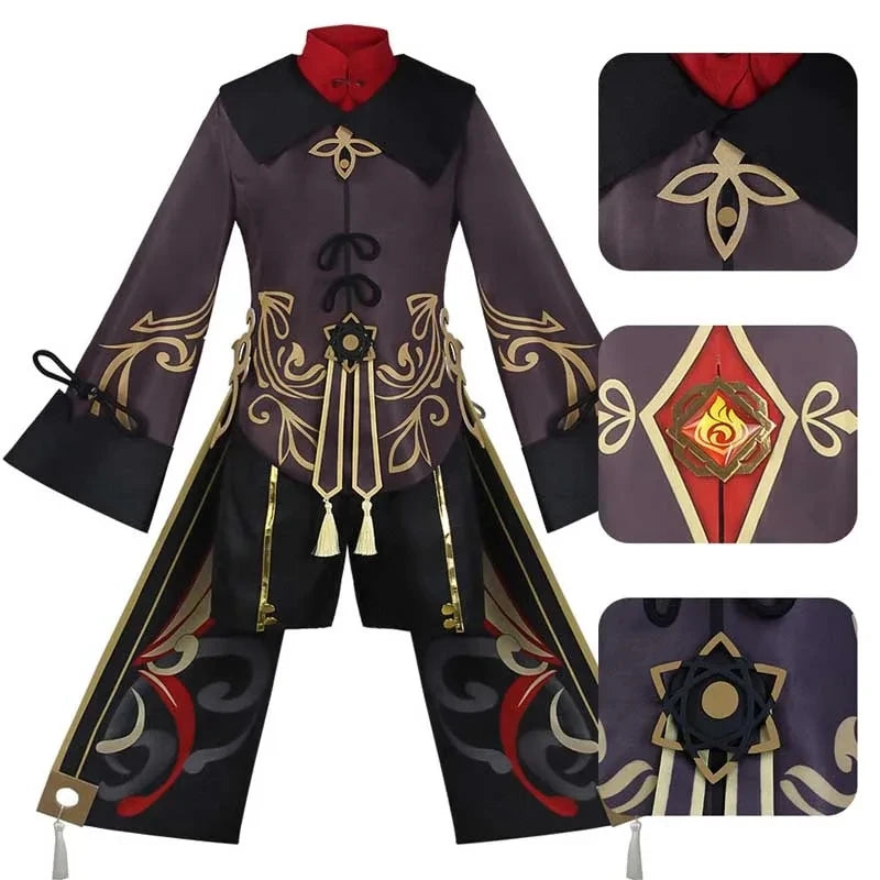 Hu Tao Cosplay Outfit – Ghostly Glam for Genshin Impact Queens