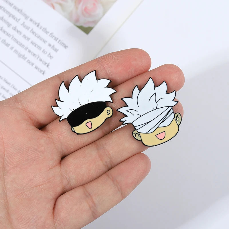 Gojo Meowtoru: Cursed Cuteness Pin