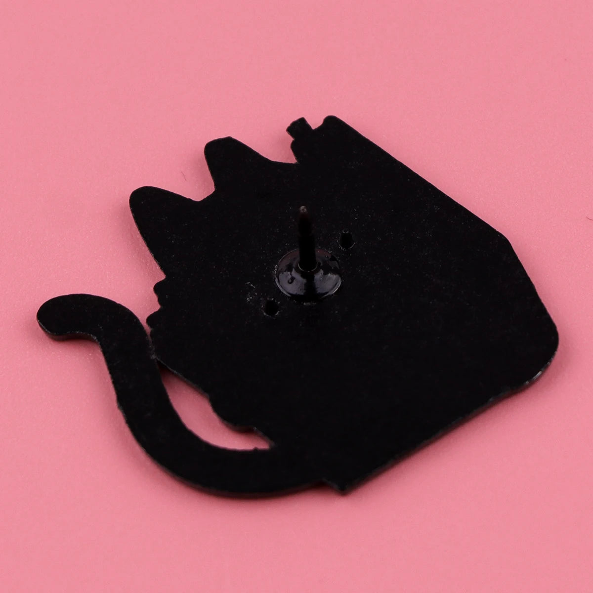 Whiskers & Words Pin: The Bookish Cat