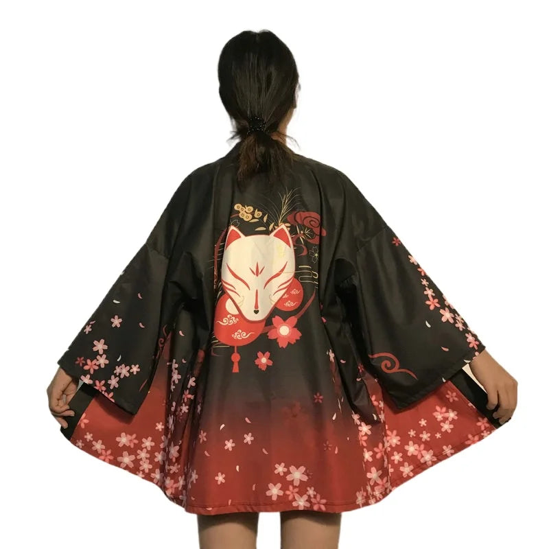 Traditional Japanese Yukata Kimono – Elegant Anime-Inspired Style for Cosplay & Beach Days