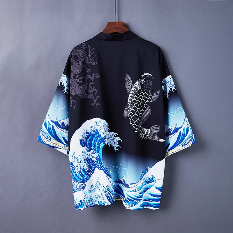 Traditional Japanese Yukata Kimono – Elegant Anime-Inspired Style for Cosplay & Beach Days