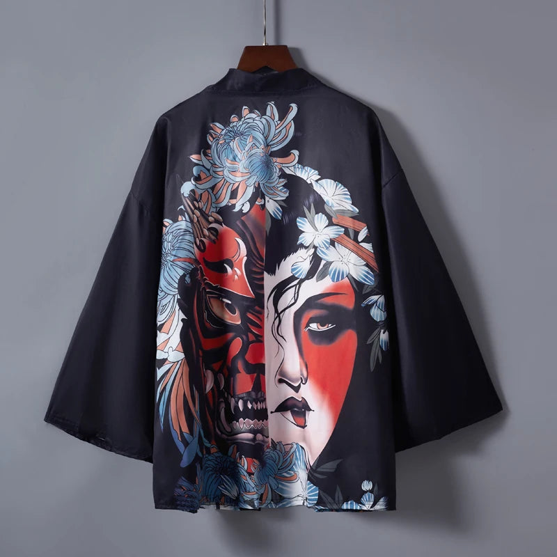 Traditional Japanese Yukata Kimono – Elegant Anime-Inspired Style for Cosplay & Beach Days