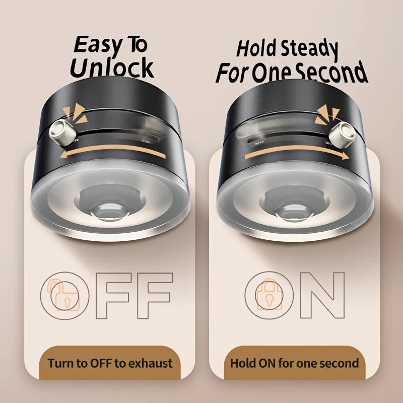 Magnetic Folding Suction Stand – Universal Phone Holder with Double-Sided Grip