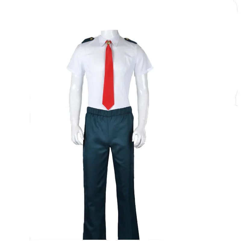 My Hero Academia School Uniform Cosplay – Midoriya & Todoroki Unisex Set + Wig