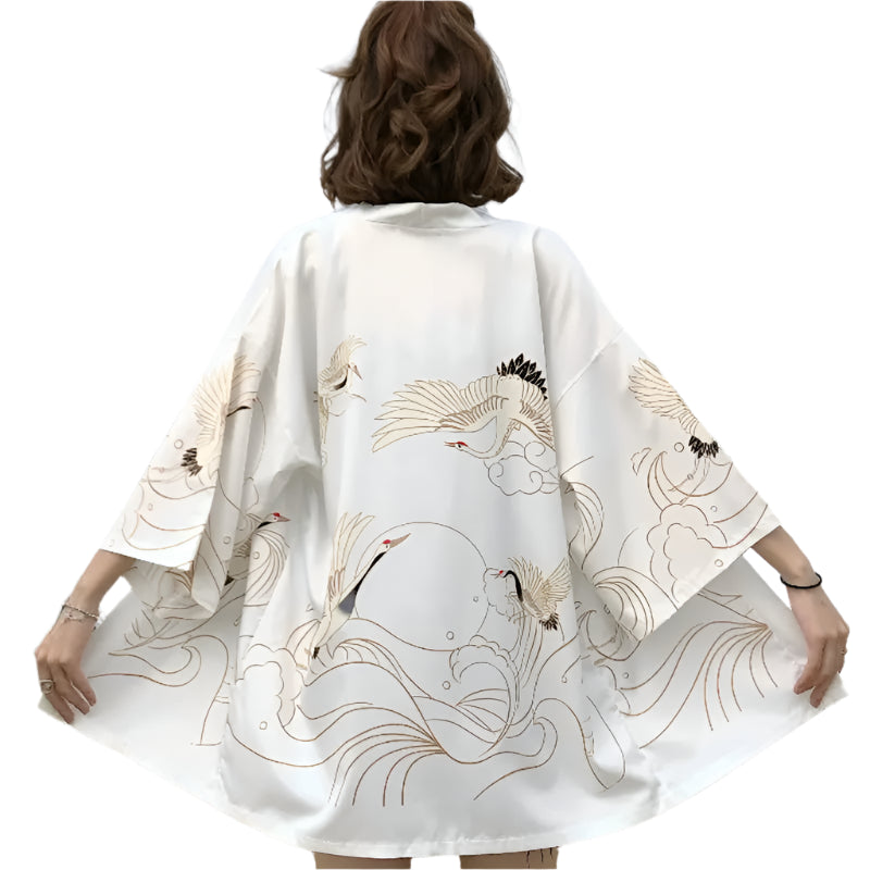 Traditional Japanese Yukata Kimono – Elegant Anime-Inspired Style for Cosplay & Beach Days