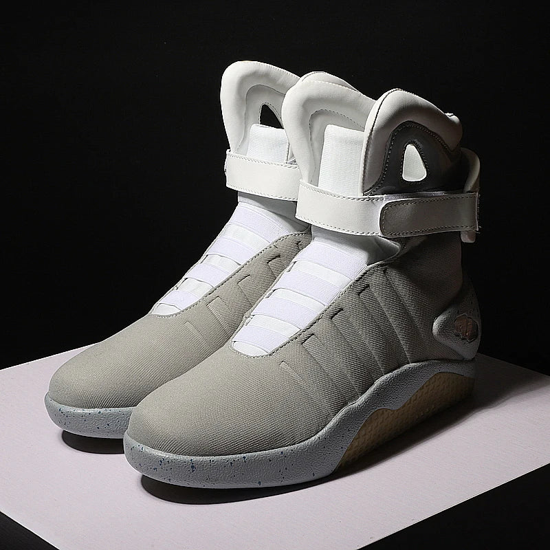 LED Glowing Future Boots – USB Rechargeable Anime Techwear for Men & Women
