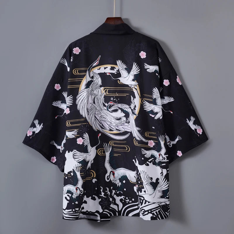 Traditional Japanese Yukata Kimono – Elegant Anime-Inspired Style for Cosplay & Beach Days