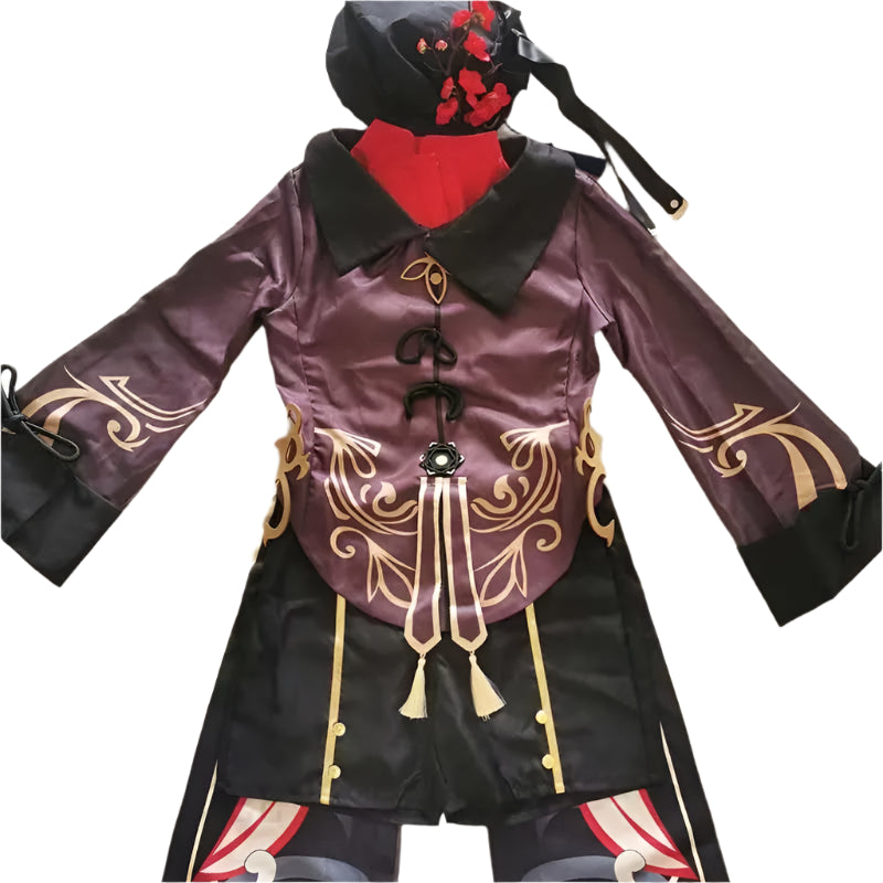 Hu Tao Cosplay Outfit – Ghostly Glam for Genshin Impact Queens