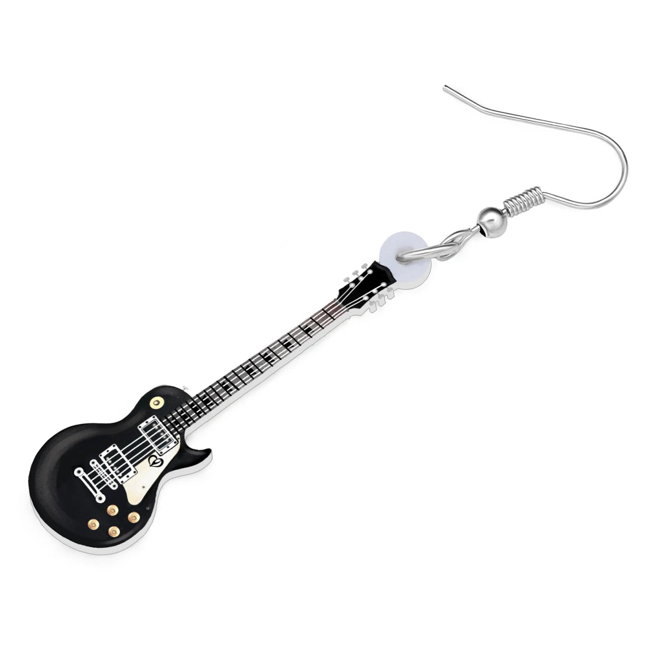 Anime Guitar Dangle Earrings Musical Instruments