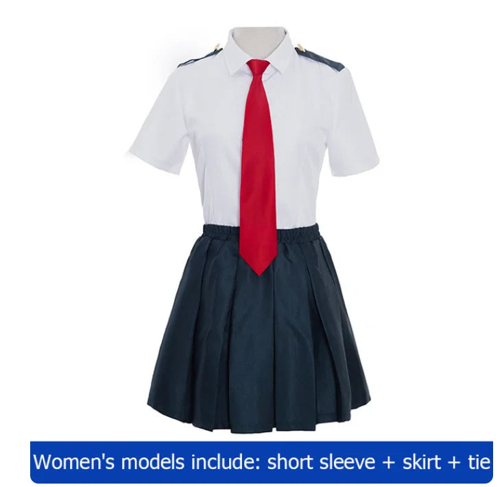 My Hero Academia School Uniform Cosplay – Midoriya & Todoroki Unisex Set + Wig