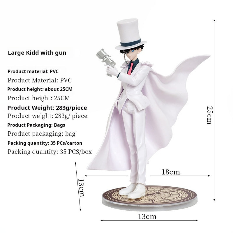 Kaito Kid x Detective Anime Figure Phantom Thief Model Ornament