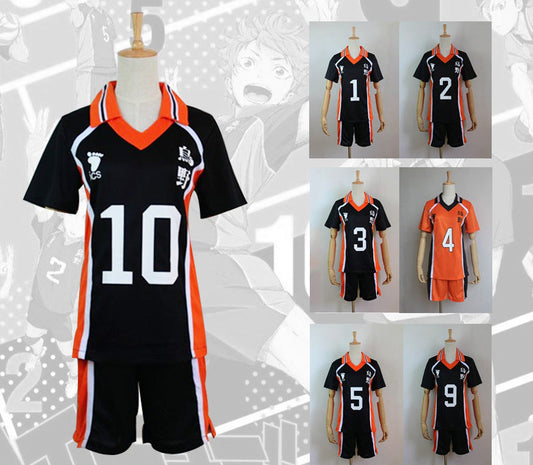 Cosplay | Wuye High School Volleyball Uniform  Anime-Inspired Sportswear
