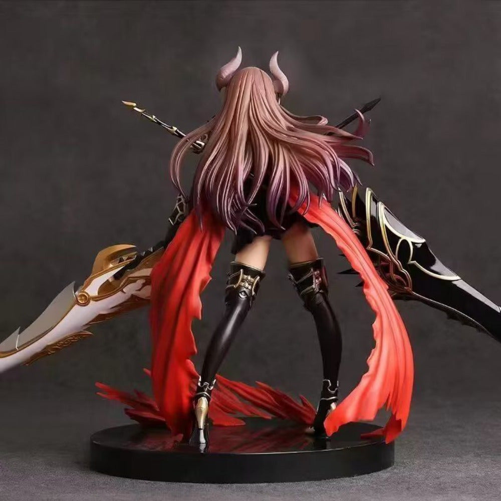 Dark Dragon Knight Fantasy Figure Girl