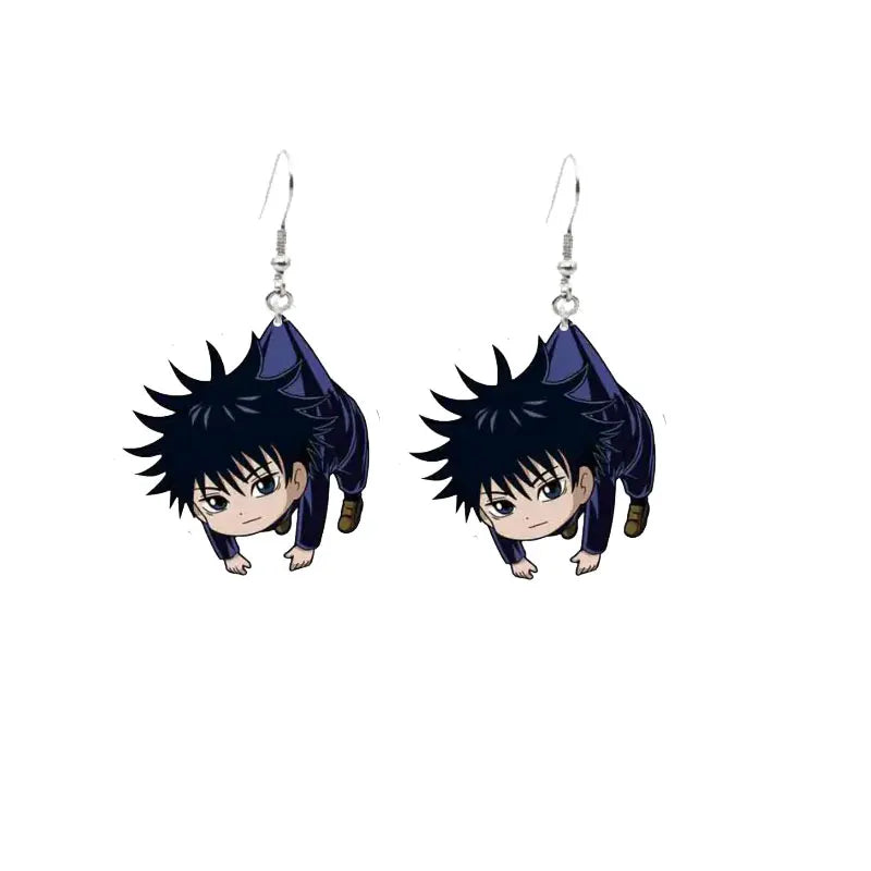 Anime Gojo Satoru Geto Suguru Dangle Earrings