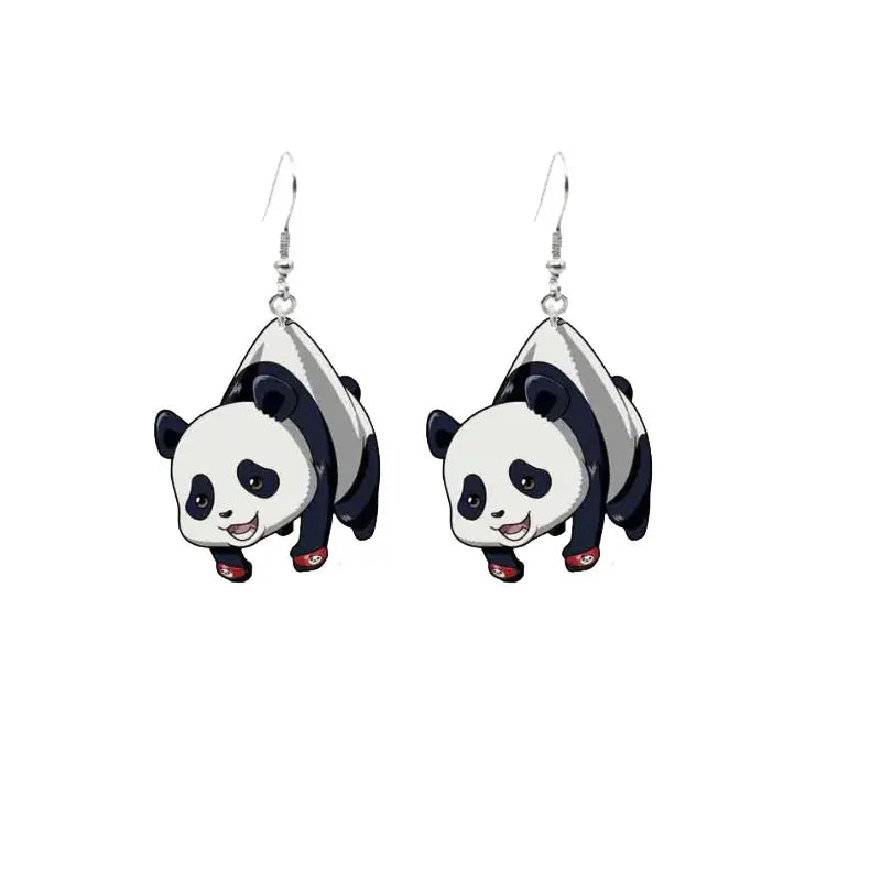 Anime Gojo Satoru Geto Suguru Dangle Earrings