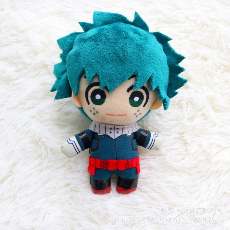 15CM My Hero Academia Anime Izuku Midoriya Katsuki Bakugou Shouto Todoroki Plush