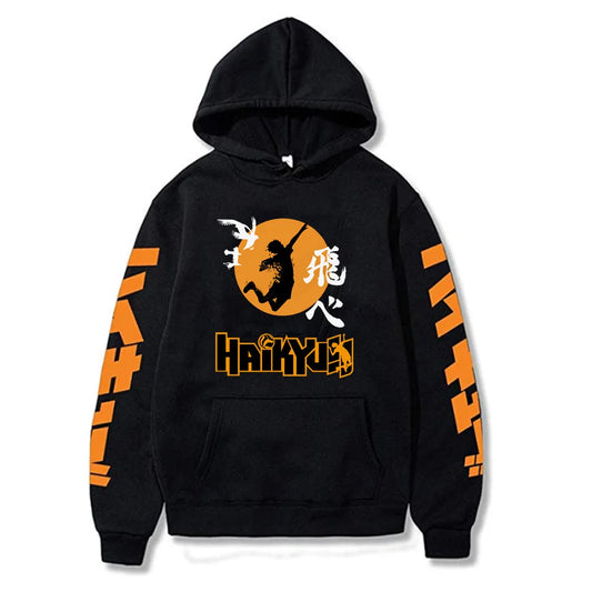 Men/Women Hoodies Anime haikyuu Sweatshirts Print Fleece  Pullovers