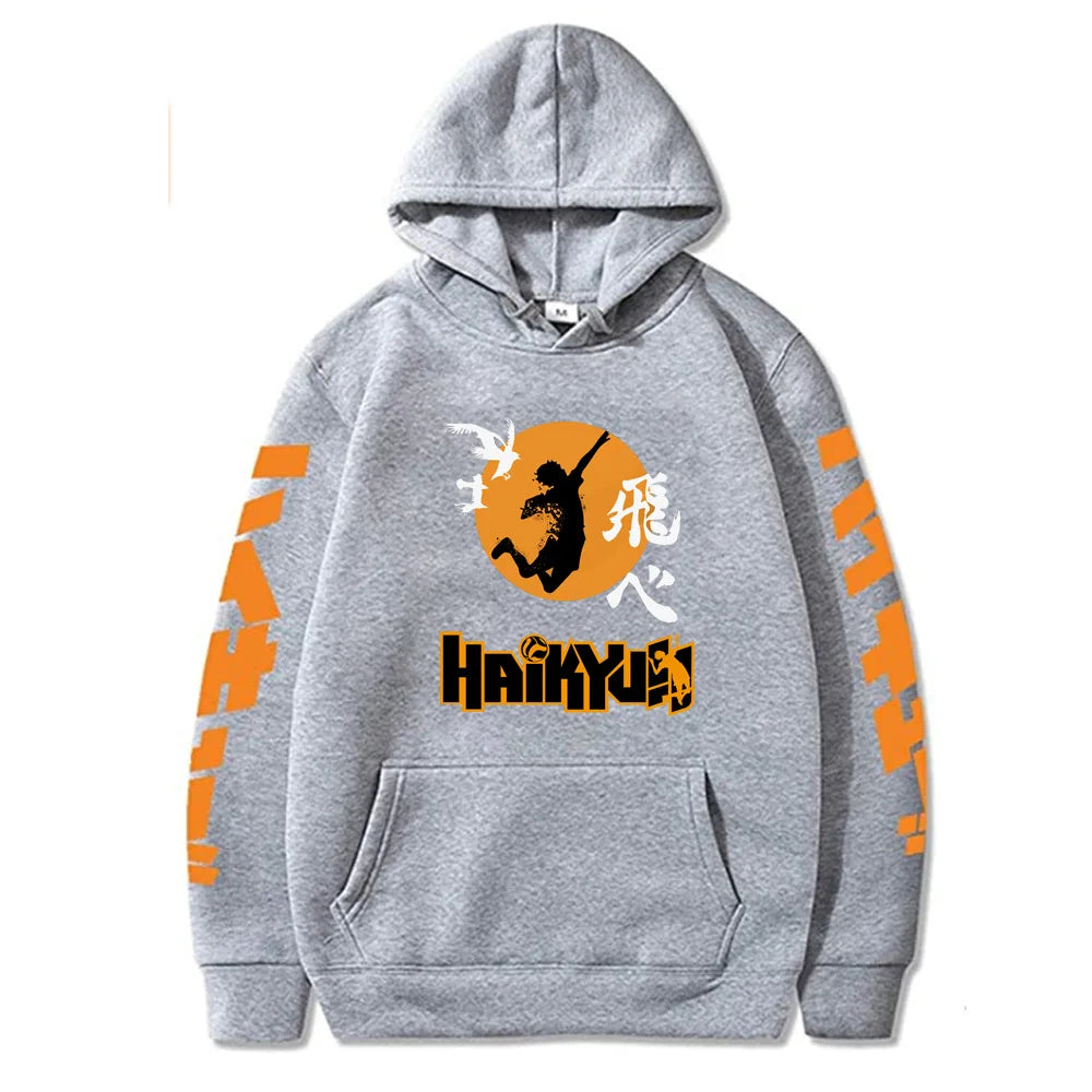 Men/Women Hoodies Anime haikyuu Sweatshirts Print Fleece  Pullovers