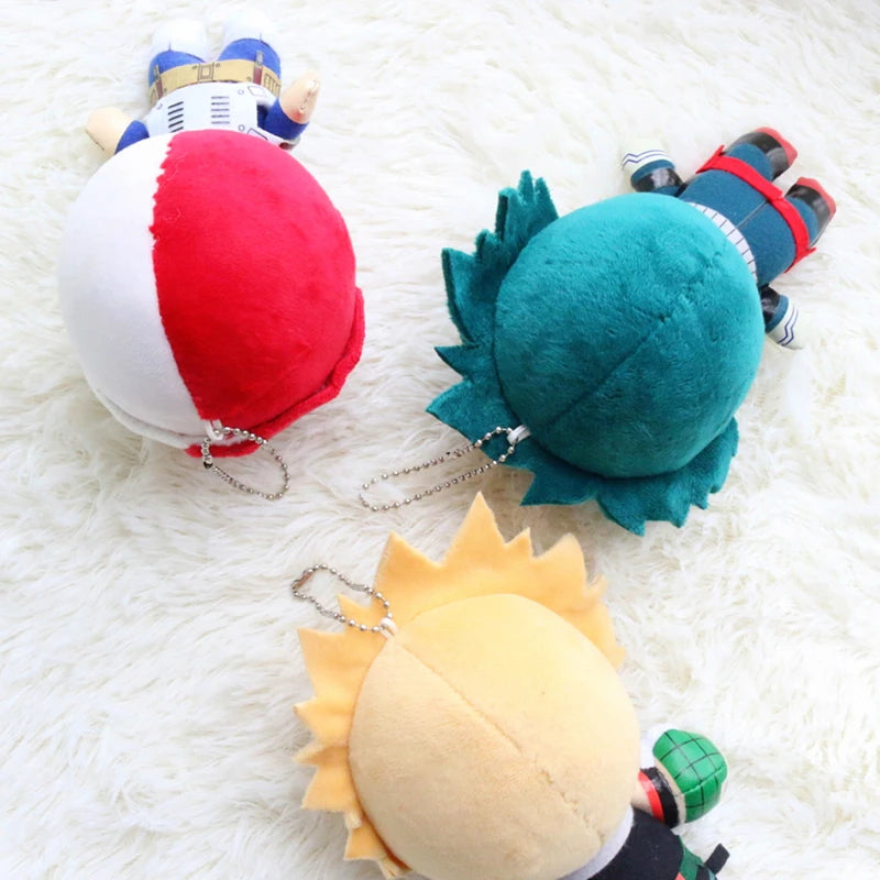 15CM My Hero Academia Anime Izuku Midoriya Katsuki Bakugou Shouto Todoroki Plush