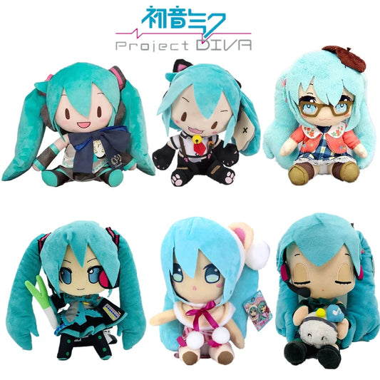 25-32cm Japanese Anime Plush Stuffed Hatsune Miku Plush Doll Soft Pillow