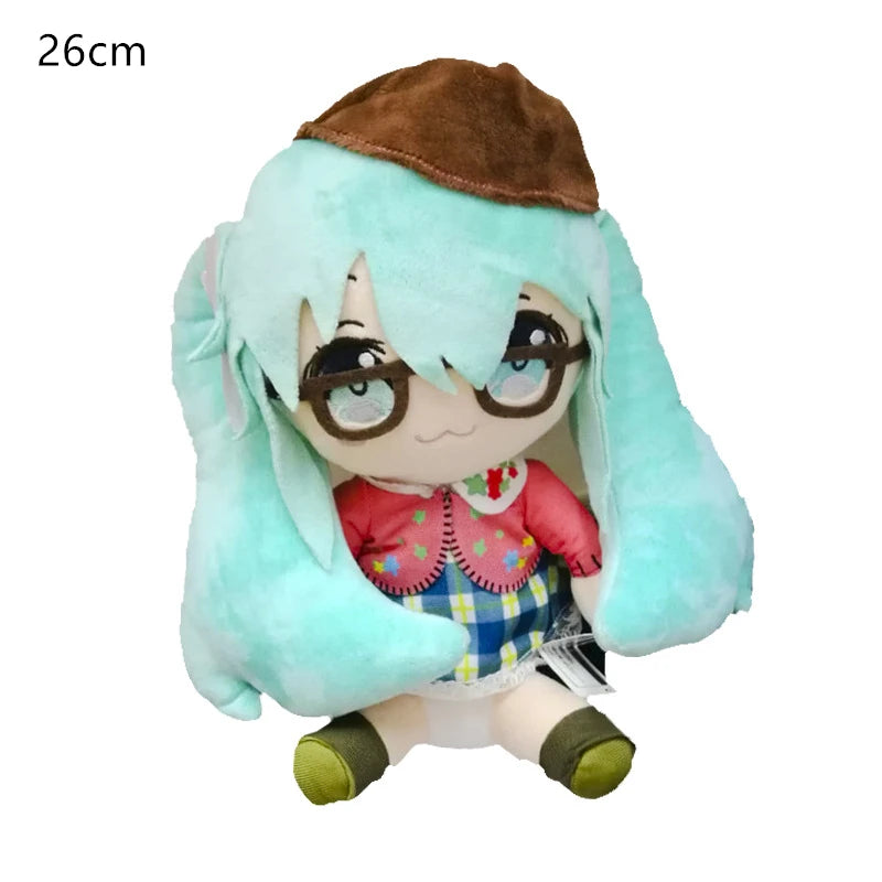 25-32cm Japanese Anime Plush Stuffed Hatsune Miku Plush Doll Soft Pillow