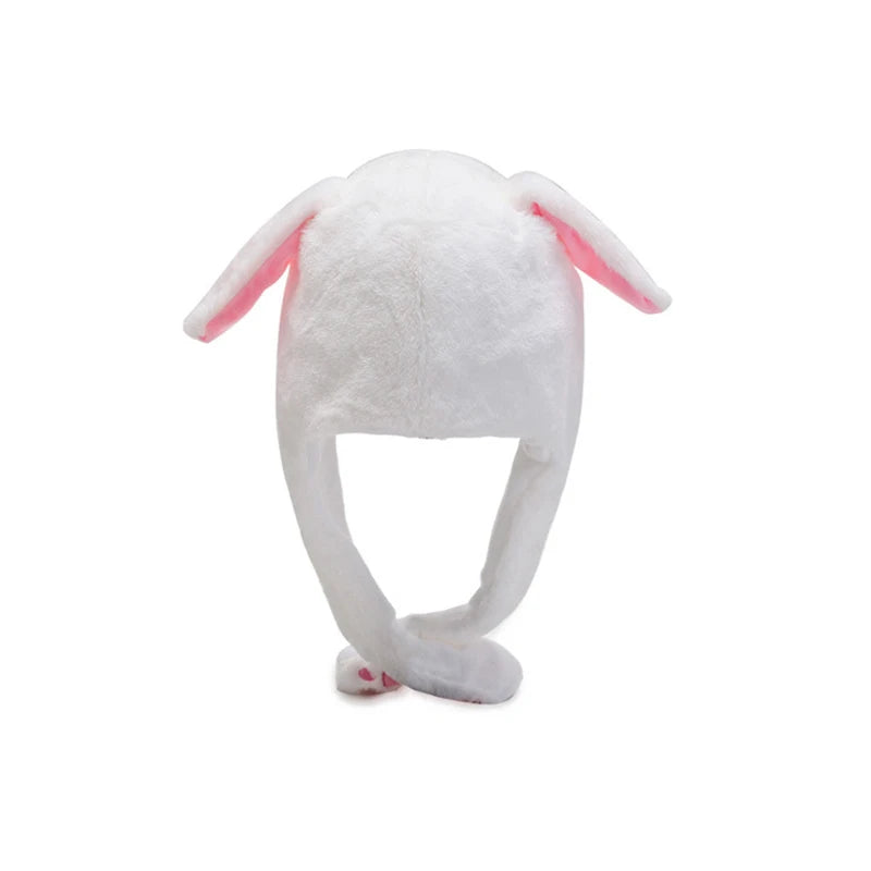 Dancing Rabbit Ear Hat Cute Caps Plush Embroidery