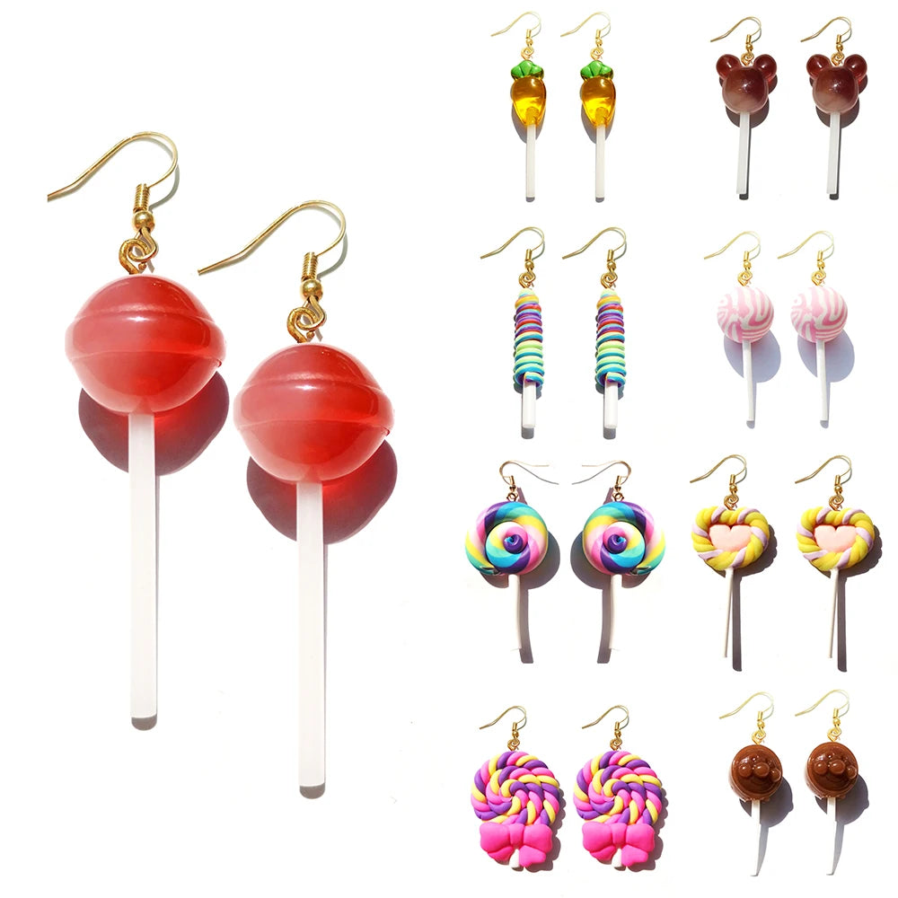 Lollipop Drop Earrings