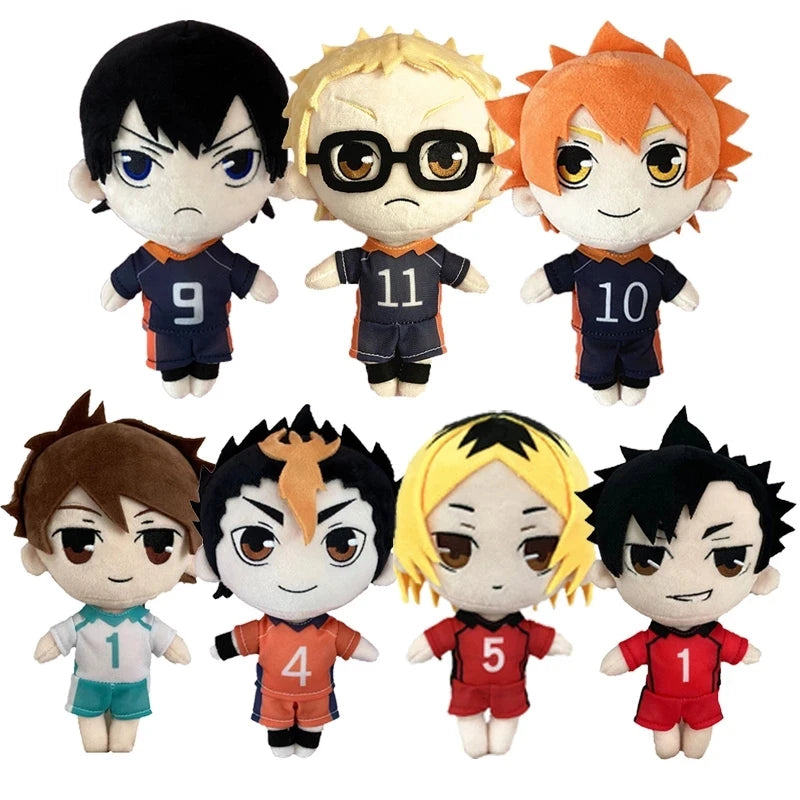 20cm Anime Plush Doll Hinata Shyouyou Kageyama Tobio Tsukishima Kei Oikawa Tooru Nishinoya Yuu