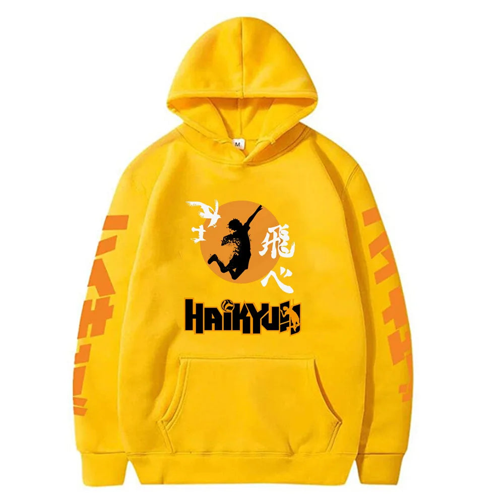 Men/Women Hoodies Anime haikyuu Sweatshirts Print Fleece  Pullovers