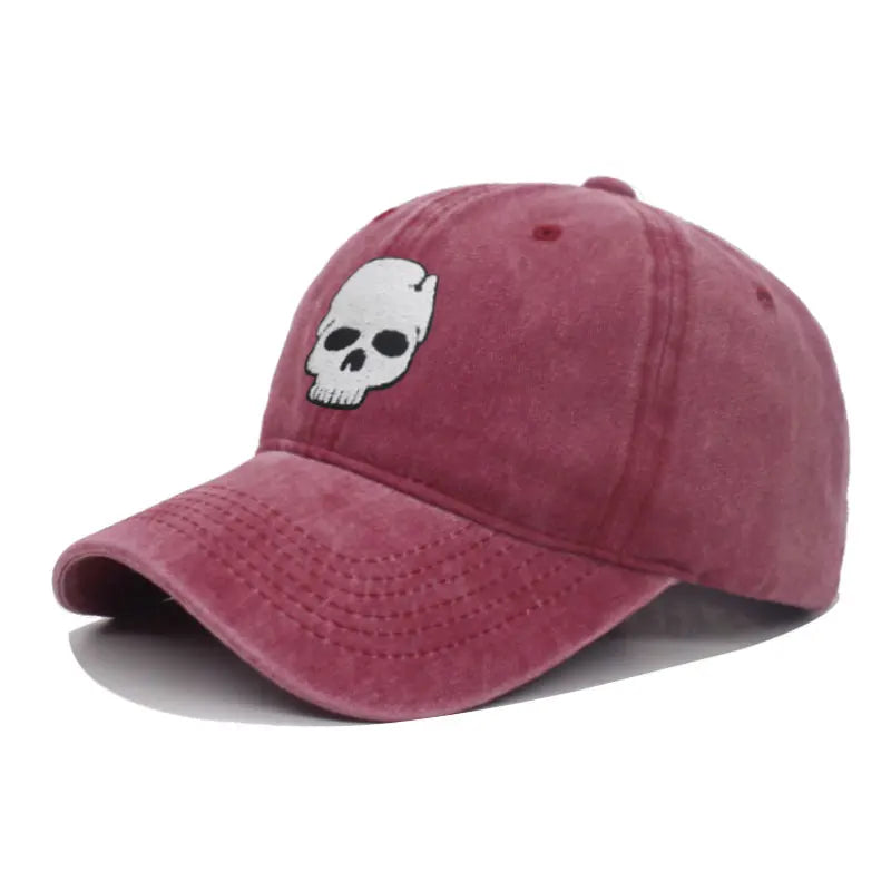 Cotton Skull Men's Baseball Cap Hats