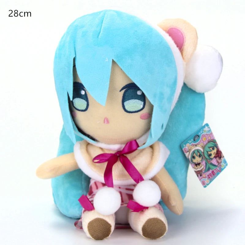 25-32cm Japanese Anime Plush Stuffed Hatsune Miku Plush Doll Soft Pillow