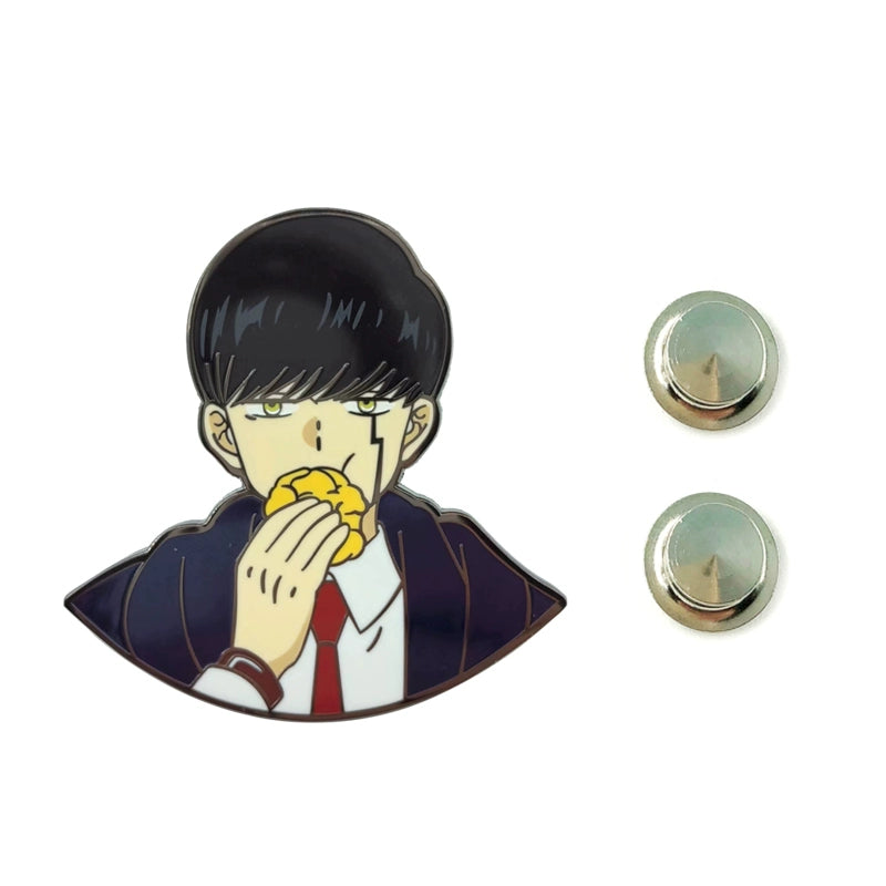 Mashle Magic & Muscles Mash Burnedead Metal Brooch  2D Anime Peripheral Pin for Bags, Jackets & Collections