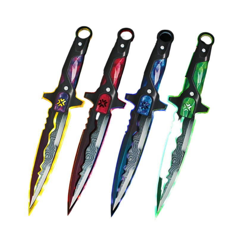 Valorant Mercy Blade Glowing Acrylic Model  Light-Up Game Prop Toy for Kids & Cosplay