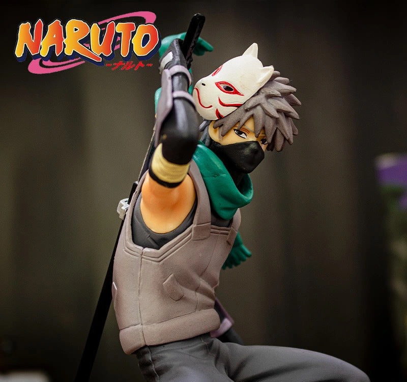 Kakashi Anbu Ninja Figure  Naruto Shippuden Raechi Gem Ornament