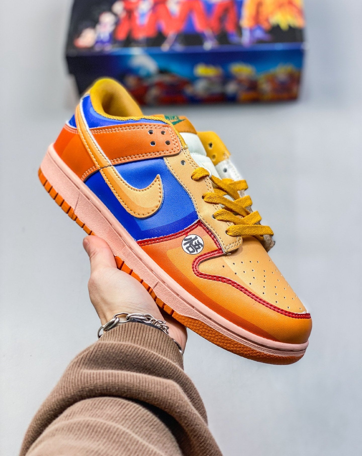 Dragon Ball SB Dunk Low-Inspired Sneakers  Anime Skate Shoes by Putian Chunyuan
