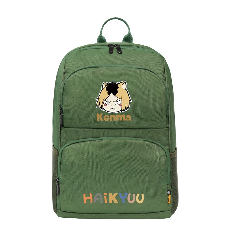 Volleyball Anime School Backpack  Large Capacity Bag for Girls & Teens