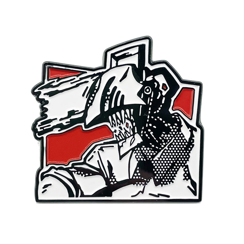 Chainsaw Man Electric Time Pawa Metal Brooch  Comic-Style Badge for School Bag Decoration & Collection