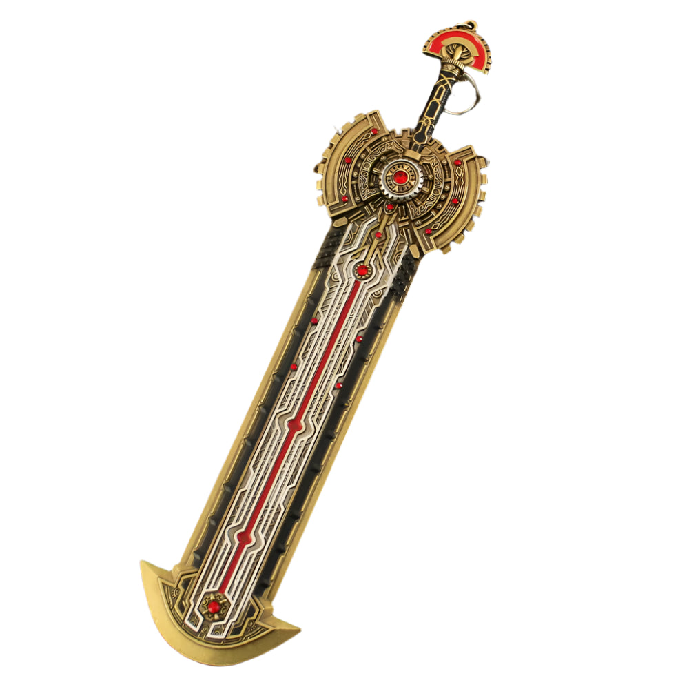 Douluo Peerless Tang Gate Ji Juechen Sword of Judgment Metal Model Weapon Soul Skill Anime Peripheral Boy Toys