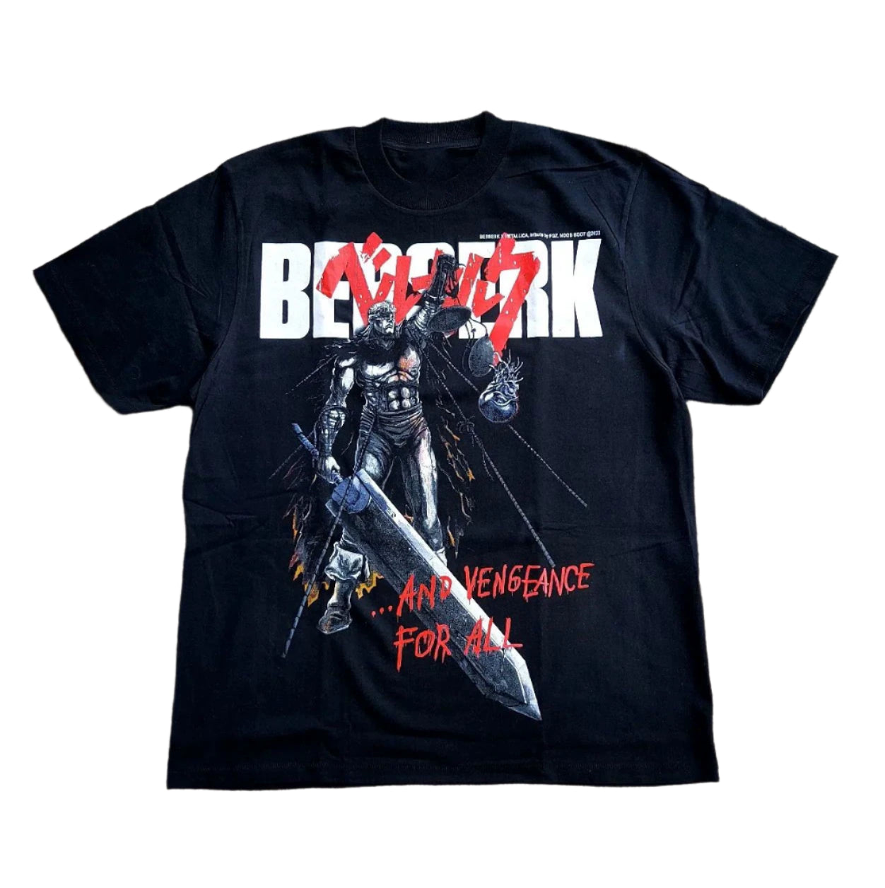 Black Swordsman  Guts Street Legend Tee
