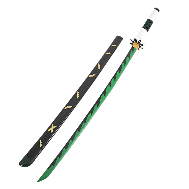 Demon Slayer Nichirin Sword Set  104cm Wooden Blades for Tanjiro, Zenitsu, Rengoku & More