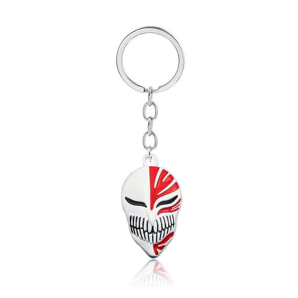 Hollow Surge Set  Ichigo Bull Mask Necklace & Keychain