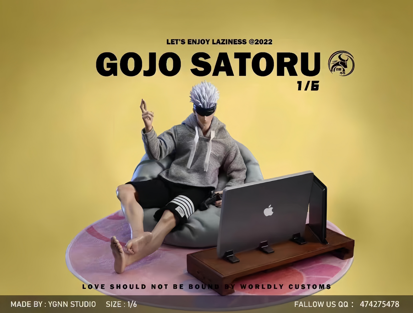 Gojo Satoru GK Statue  Curse Return 1/6 Scale