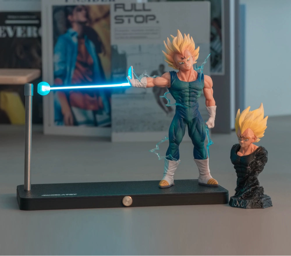 Vegeta Magnetic Night Light  Dragon Ball Z LED Desktop Display