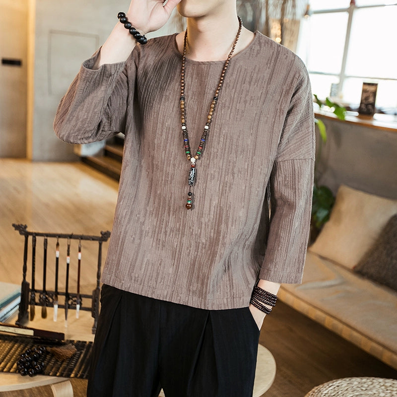 Ryuu Flow  Spirit-Fiber Linen Toppu