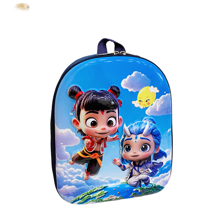 Cross-border new children's cartoon rabbu, cute girl's schoolbag, backpack, kindergarten backpack, boy's baby hard shell
